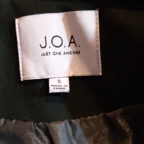 NWOT J.O.A. vest style dress in twill - Picture 5 of 5
